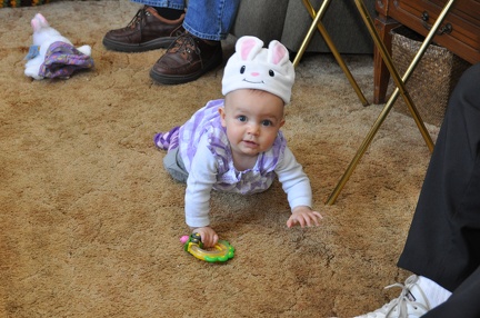 Our little Easter Bunny